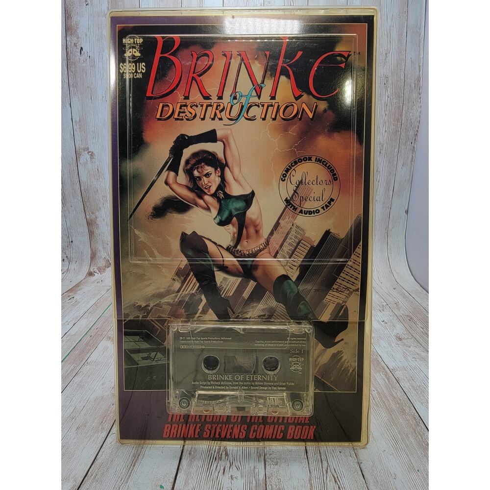 Brinke of Destruction #1 w/ Cassette Tape Sealed New
